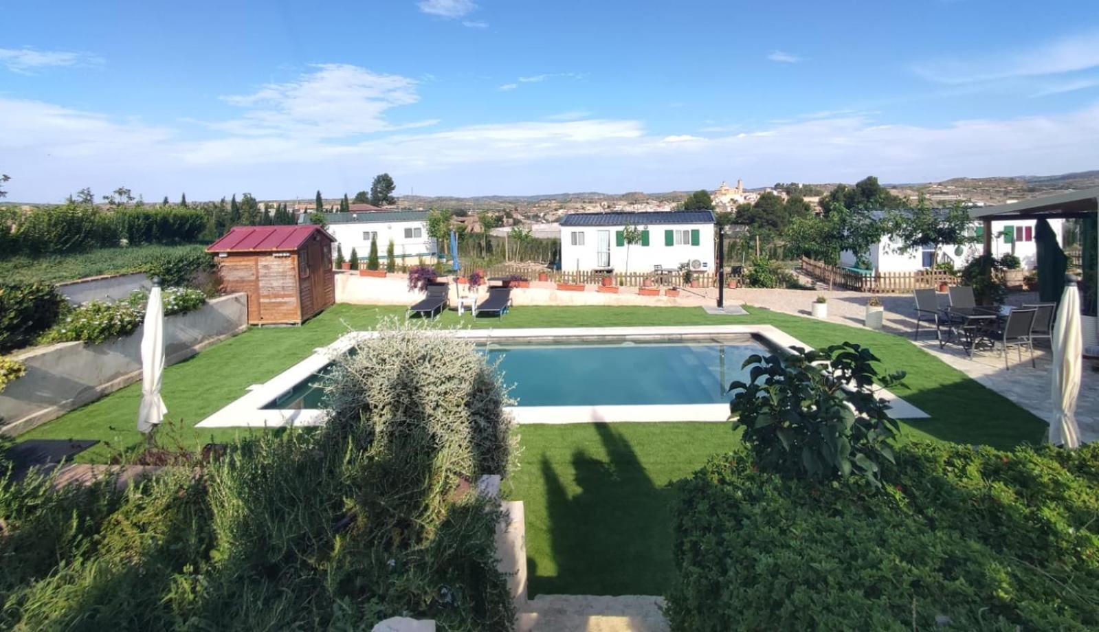 Finca Los Pedrenales Villa Castelserás Buitenkant foto